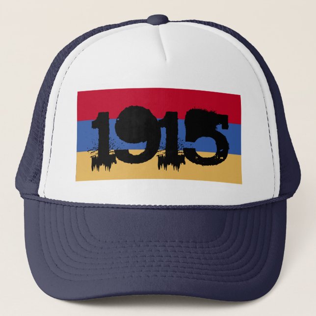 1915 Tri-Color-Hat Truckerkappe (Vorderseite)
