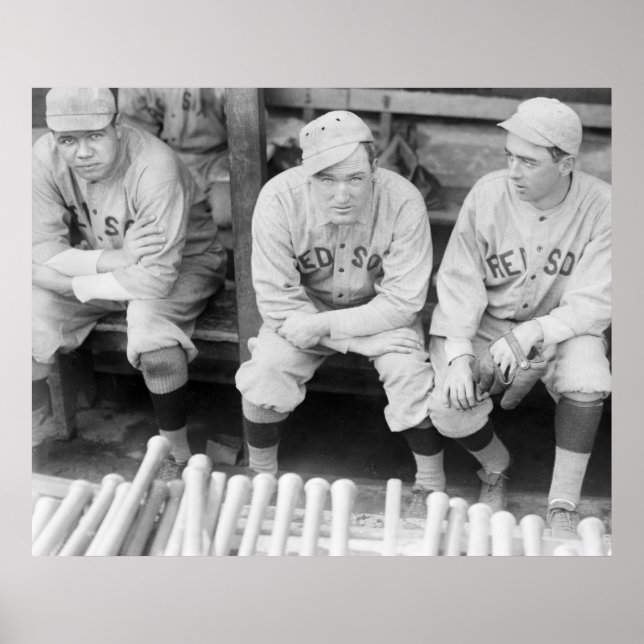 1916 Boston Baseball Poster (Vorne)