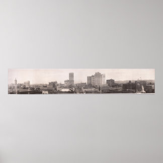1916 Skyline View, Birmingham, AL Yard Long Foto Poster