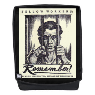 1917 Mitarbeiter denken Sie daran! Rucksack