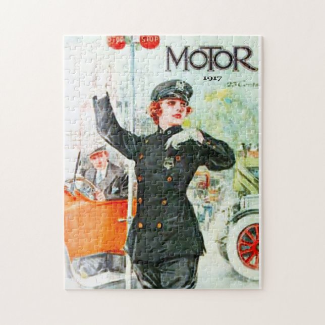 "1917 Motor Magazine" Puzzle (Vertikal)