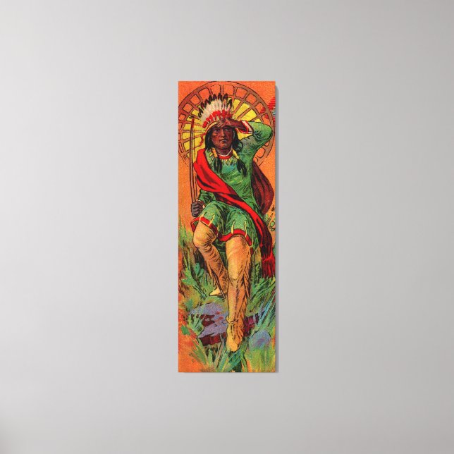 1919 Abbildung des systemeigenen Amerikanischen Ur Leinwanddruck (Vorderseite)