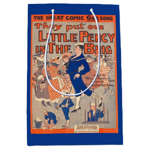 1919 legten sie unsere kleine Percy in den Brig Mittlere Geschenktüte