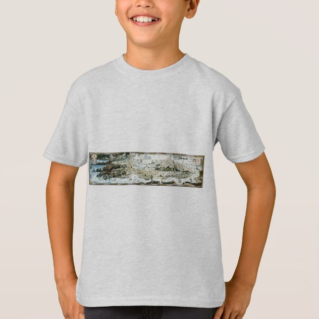 1920 Classic Fairyland Imaginary Map T-Shirt (Vorderseite)