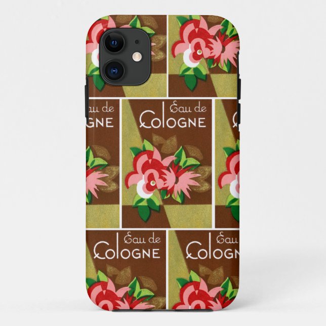1920 Eau de Cologne Parfüm Case-Mate iPhone Hülle (Rückseite)