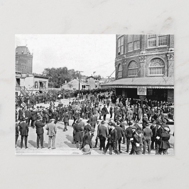 1920 Ebbets Field Postcard Postkarte (Vorderseite)