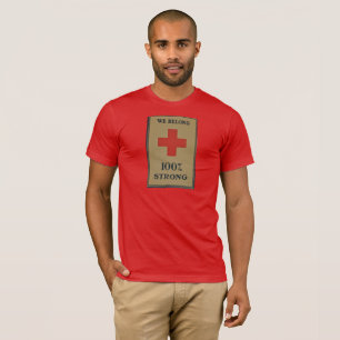 1920 Erster Weltkrieg Rotes Kreuz "Wir gehören 100 T-Shirt