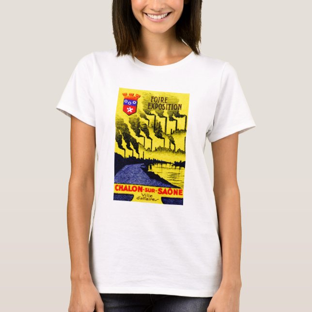 1920 Französische IndustrieExpo T-Shirt (Vorderseite)
