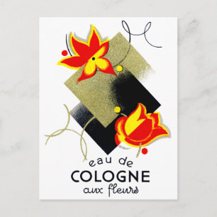 1920 Parfüm der französischen Flora Postkarte