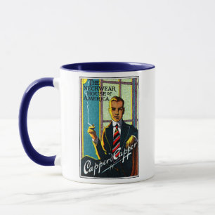 1920 Vintage Mens-Krawatte Tasse