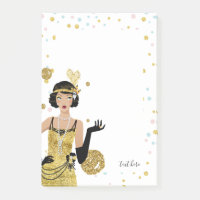1920er Flapper-Girl-Gatsby-Thema