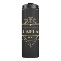 1920er Jahre Vintage Art Deco Speakeasy Design