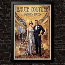 1920er Jahre Vintage Modewerbung