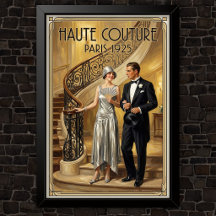 1920er Jahre Vintage Modewerbung