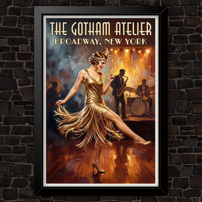 1920er Jahre Vintage Modewerbung Poster (Von Creator hochgeladen)