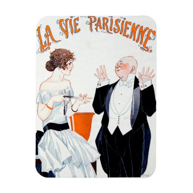 1921 La Vie Parisienne Magnet (Vertikal)