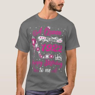 1922 100 Jahre alt 100. Geburtstag Gaben Mama Gran T-Shirt