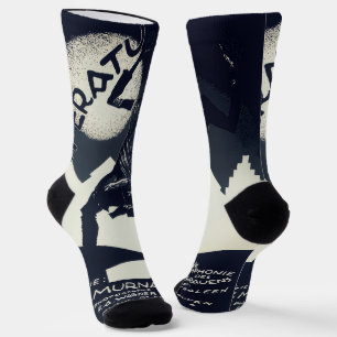 1922 'NOSFERATU'-Plakatsocken Socken