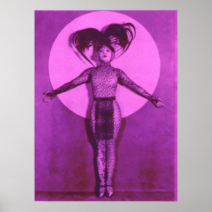1922 oddball star get up - lavender poster