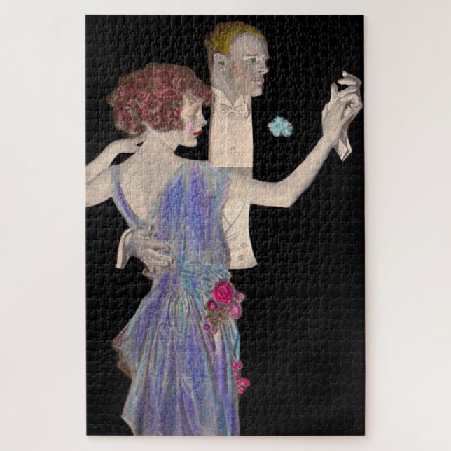 1923 Bogenhalsen und Shirts Puzzle (Vertikal)