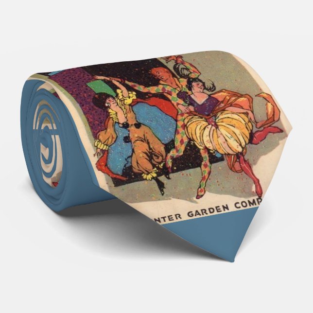 1923 Bühnenbild des Theaters Al Jolson Krawatte (Gerollt)