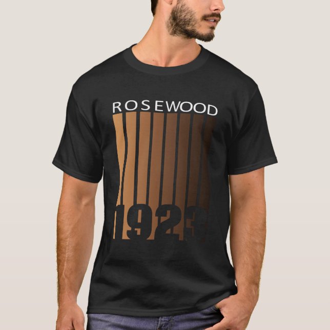 1923 Hundertjähriges Massaker in Rosewood T-Shirt (Vorderseite)