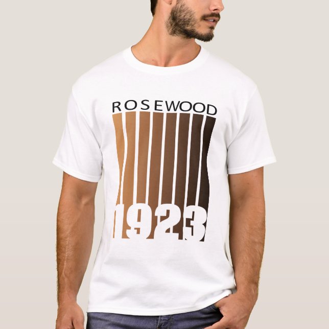 1923 Massaker in Rosewood T-Shirt (Vorderseite)