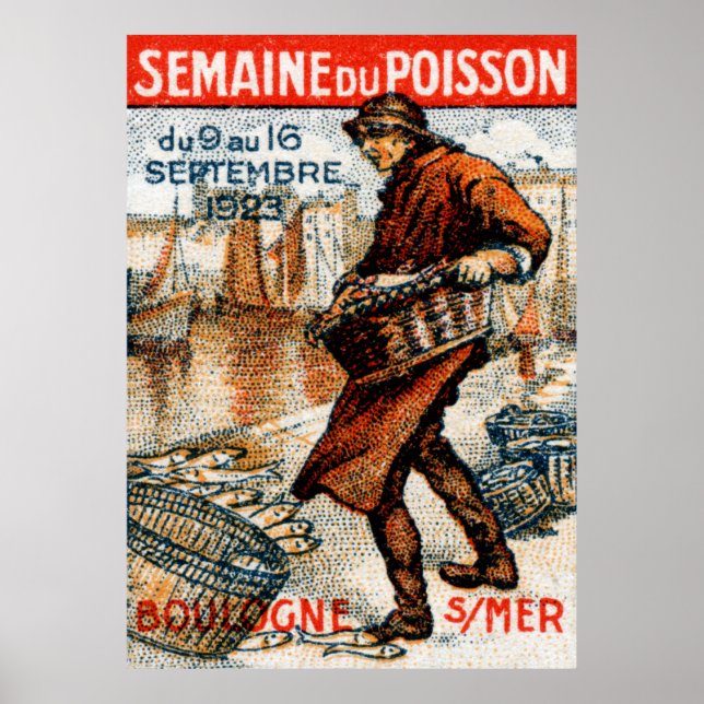 1923 Seafood Festival Poster (Vorne)