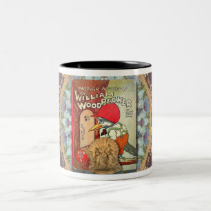 1925-35 ART DÉCO-BUCHSTÜTZE PLUS ANTIKES BUCH ZWEIFARBIGE TASSE