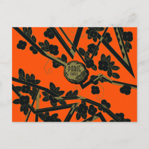 1925 Art Deco Paris Frankreich Parfüm Postkarte