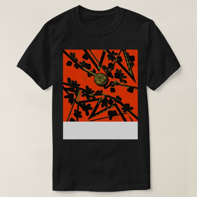 1925 Art Deco Paris Parfüm T-Shirt (Design vorne)