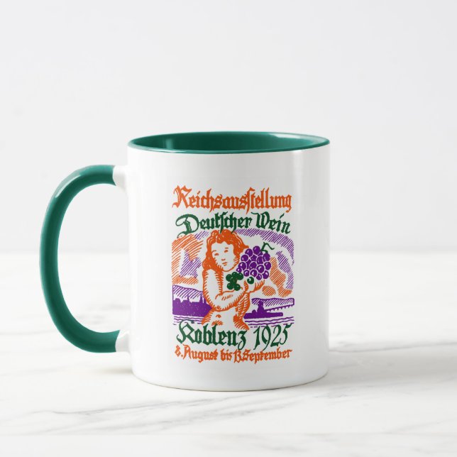 1925 Deutsches Weinfestival Tasse (Links)