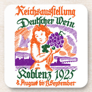1925 Deutsches Weinfestival Untersetzer