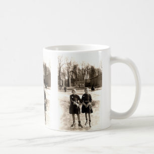 1925 Freundin-Eis-Skaten Tasse