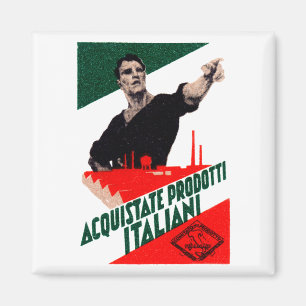 1925 Kauf-italienisches Produkt-Plakat Magnet