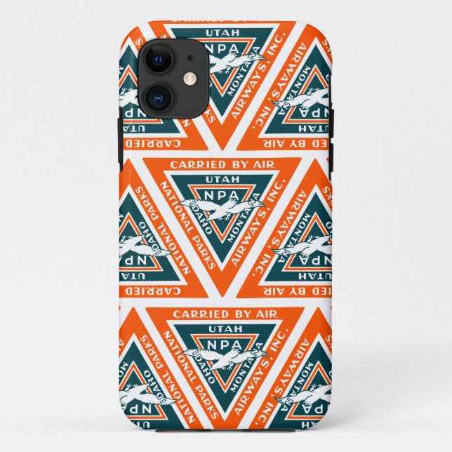 1925 National Parks Airways Case-Mate iPhone Hülle (Rückseite)