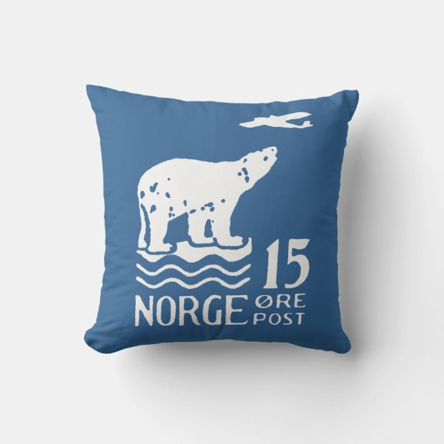 1925 Norweger-Eisbär Kissen (Vorderseite)