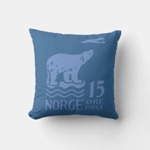 1925 Norwegischer Eisbär Kissen