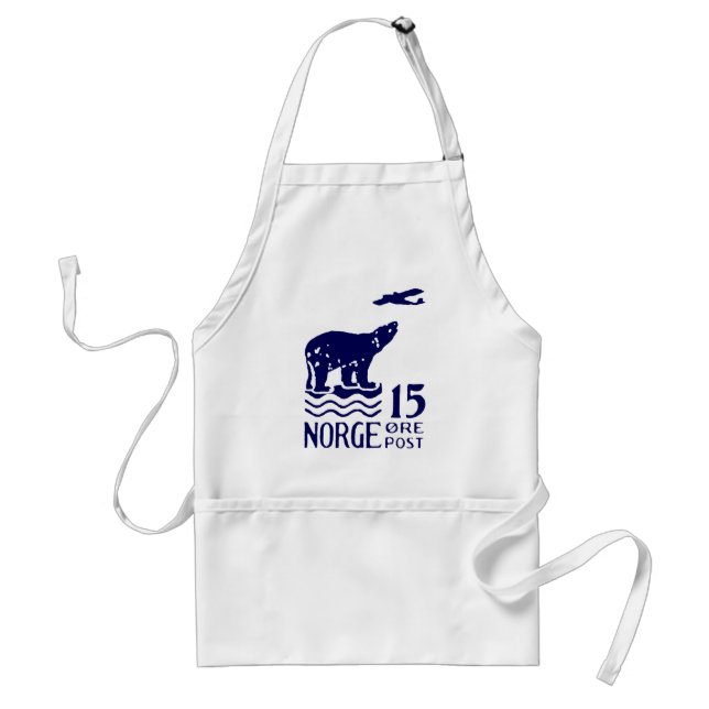 1925 Norwegischer Eisbär Schürze (Vorne)