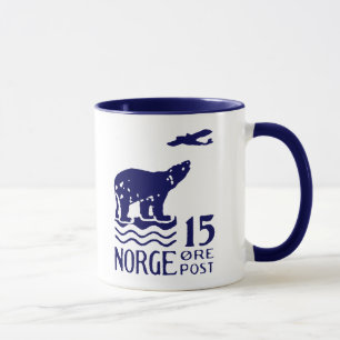 1925 Norwegischer Polarbär Tasse