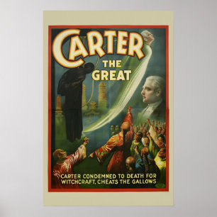 1926 Carter der Große wegen Hexerei verurteilt Poster