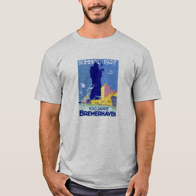 1927 Bremerhaven Deutschland T-Shirt (Vorderseite)