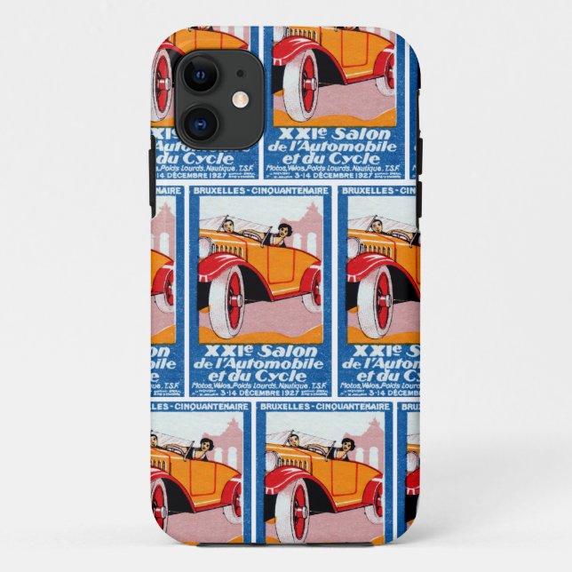 1927 Brüssel Automotive Exposition Case-Mate iPhone Hülle (Rückseite)