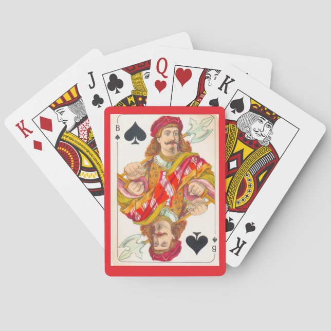 "1927 Dutch Spade" Spielkarten (Rückseite)