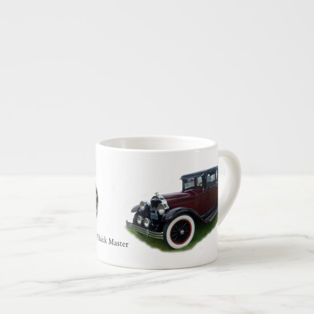 1928 Buick Master Espresso Tasse (Vorderseite Rechts)