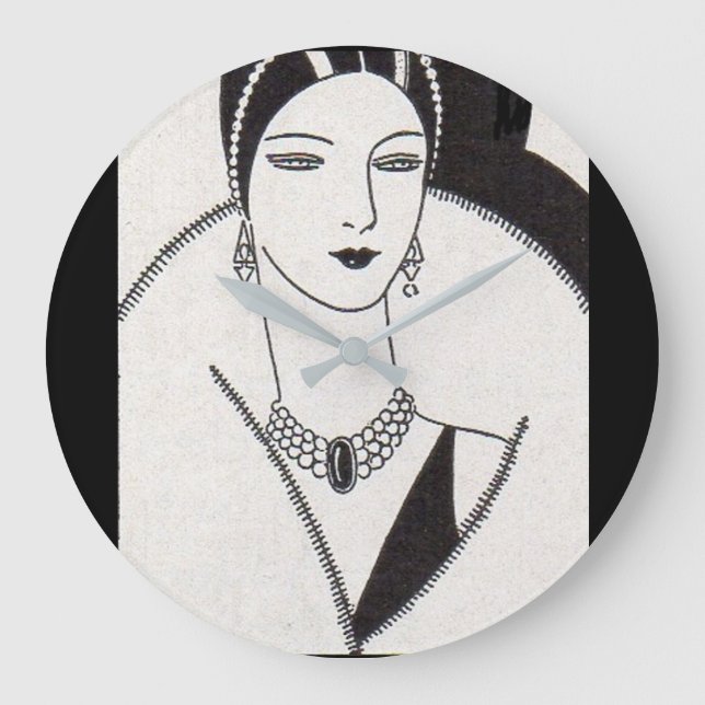 1928 Deko Große Wanduhr (Vorderseite)