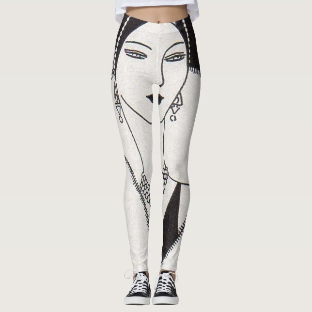 1928 Deko Leggings (Vorderseite)