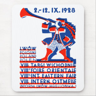 1928 Lwow Eastern International Fair Mousepad