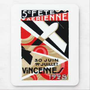 1928 Paris Air Show Mousepad
