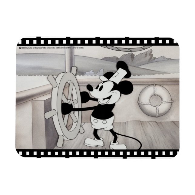 1928 Steamboat Willie Flexible Magnet (Horizontal)